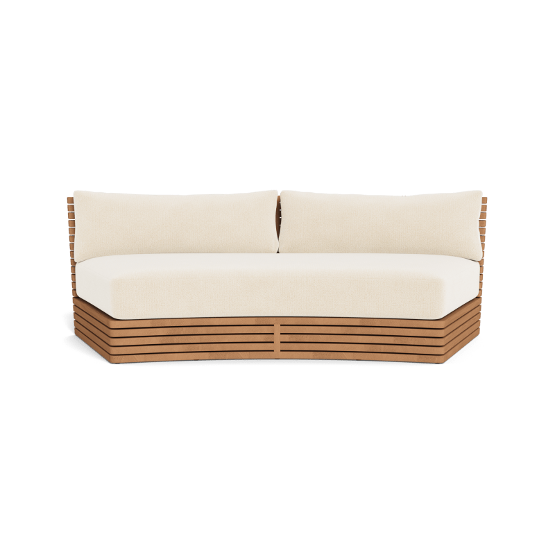 Tahiti Curved 2 Seat Sofa