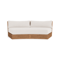 Tahiti Curved 2 Seat Sofa