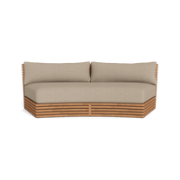 Tahiti Curved 2 Seat Sofa