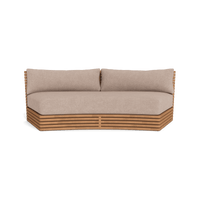 Tahiti Curved 2 Seat Sofa