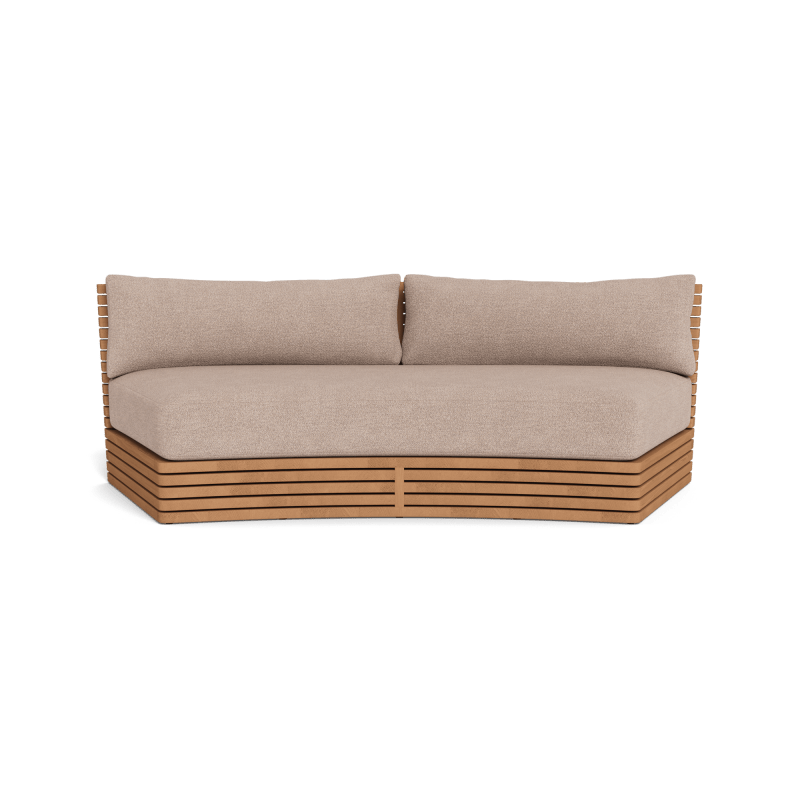 Tahiti Curved 2 Seat Sofa
