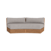 Tahiti Curved 2 Seat Sofa