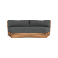 Tahiti Curved 2 Seat Sofa