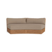 Tahiti Curved 2 Seat Sofa