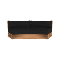 Tahiti Curved 2 Seat Sofa