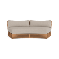 Tahiti Curved 2 Seat Sofa