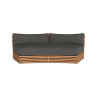 Tahiti Curved 2 Seat Sofa
