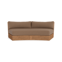 Tahiti Curved 2 Seat Sofa