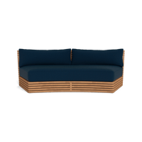 Tahiti Curved 2 Seat Sofa
