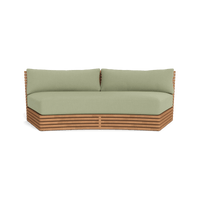 Tahiti Curved 2 Seat Sofa