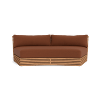 Tahiti Curved 2 Seat Sofa
