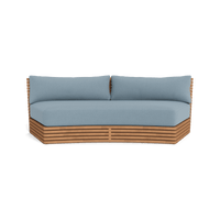 Tahiti Curved 2 Seat Sofa
