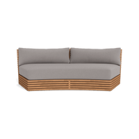 Tahiti Curved 2 Seat Sofa