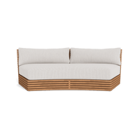 Tahiti Curved 2 Seat Sofa
