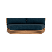 Tahiti Curved 2 Seat Sofa