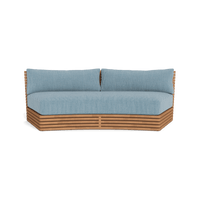 Tahiti Curved 2 Seat Sofa