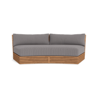 Tahiti Curved 2 Seat Sofa