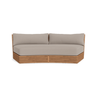 Tahiti Curved 2 Seat Sofa