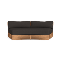 Tahiti Curved 2 Seat Sofa