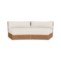 Tahiti Curved 2 Seat Sofa