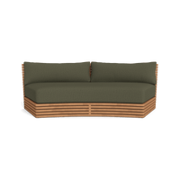 Tahiti Curved 2 Seat Sofa