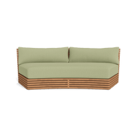 Tahiti Curved 2 Seat Sofa