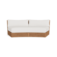 Tahiti Curved 2 Seat Sofa