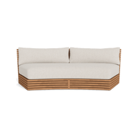 Tahiti Curved 2 Seat Sofa