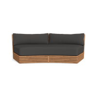 Tahiti Curved 2 Seat Sofa