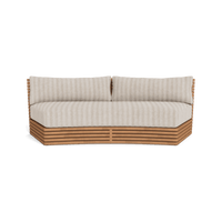 Tahiti Curved 2 Seat Sofa
