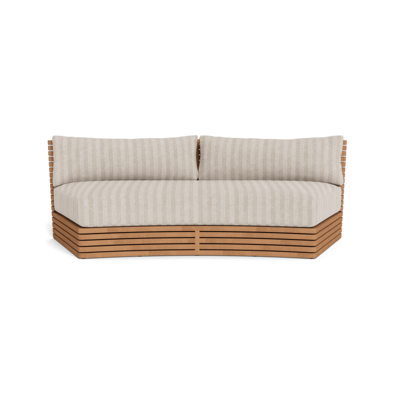 Tahiti Curved 2 Seat Sofa