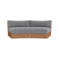 Tahiti Curved 2 Seat Sofa