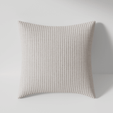 Throw Pillow - Sorrento Stripe Bianco | Sorrento Stripe Bianco, 22x22,