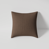 Throw Pillow - Sorrento Stripe Caramel | Sorrento Stripe Caramel, 16x16,
