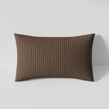 Throw Pillow - Sorrento Stripe Caramel | Sorrento Stripe Caramel, 13x21,