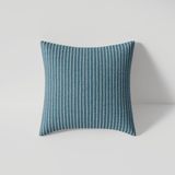 Throw Pillow - Sorrento Stripe Sky | Sorrento Stripe Sky, 16x16,