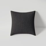 Throw Pillow - Sorrento Stripe Slate | Sorrento Stripe Slate, 16x16,