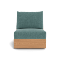 Tulum Armless Swivel Lounge Chair