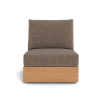 Tulum Armless Swivel Lounge Chair