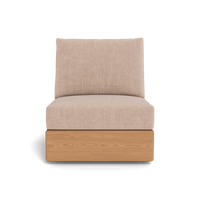 Tulum Armless Swivel Lounge Chair