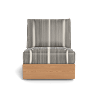 Tulum Armless Swivel Lounge Chair