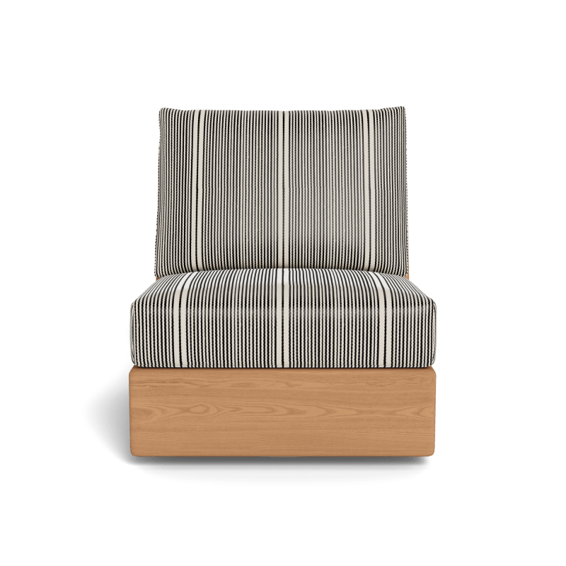 Tulum Armless Swivel Lounge Chair
