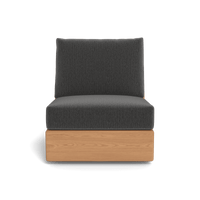 Tulum Armless Swivel Lounge Chair