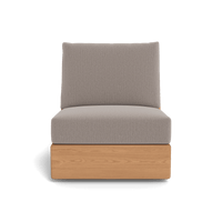 Tulum Armless Swivel Lounge Chair