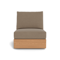 Tulum Armless Swivel Lounge Chair