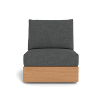 Tulum Armless Swivel Lounge Chair