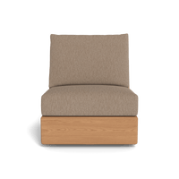 Tulum Armless Swivel Lounge Chair