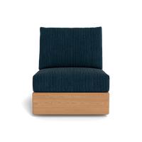 Tulum Armless Swivel Lounge Chair