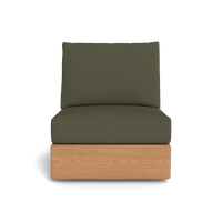 Tulum Armless Swivel Lounge Chair