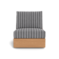 Tulum Armless Swivel Lounge Chair